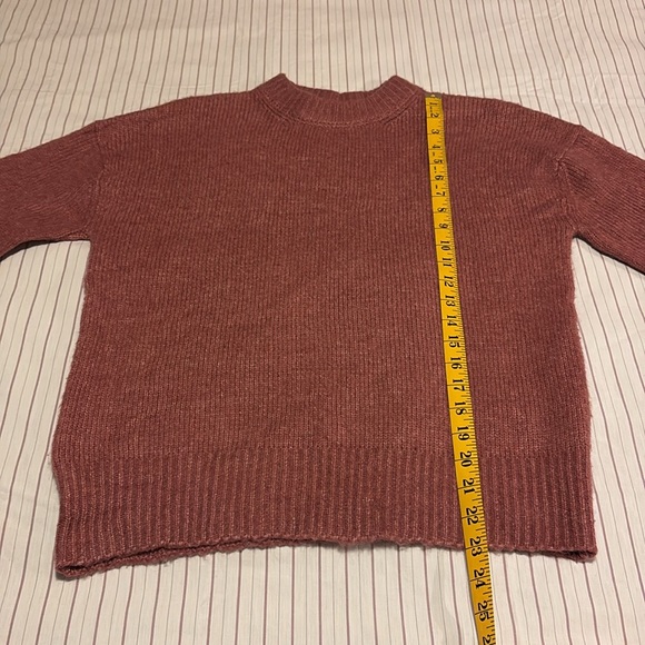 Pink crew neck sweater - Picture 5 of 7